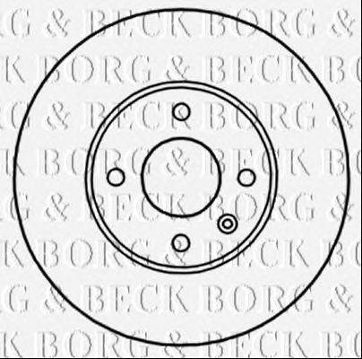 Тормозной диск BORG & BECK BBD5249