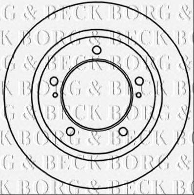 Тормозной диск BORG & BECK BBD5251
