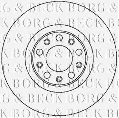 Тормозной диск BORG & BECK BBD5271