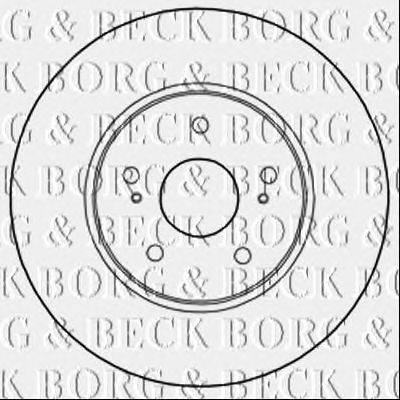 Тормозной диск BORG & BECK BBD5285