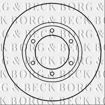 Тормозной диск BORG & BECK BBD5288