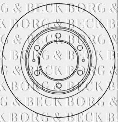 Тормозной диск BORG & BECK BBD5289