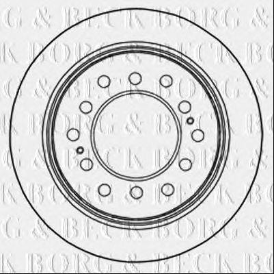 Тормозной диск BORG & BECK BBD5297