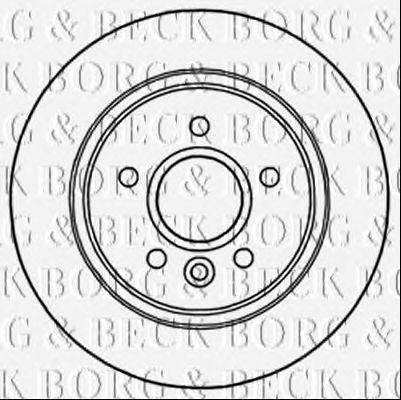 Тормозной диск BORG & BECK BBD5306