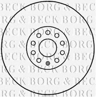 Тормозной диск BORG & BECK BBD5963S