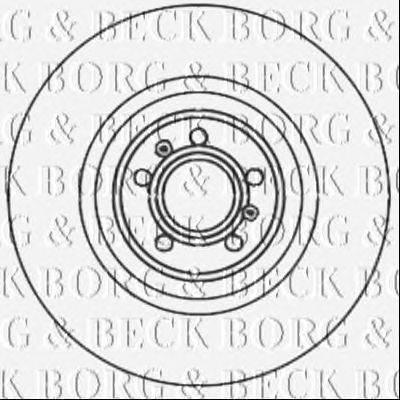 Тормозной диск BORG & BECK BBD6009S