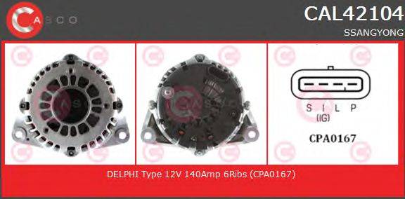 Генератор CASCO CAL42104