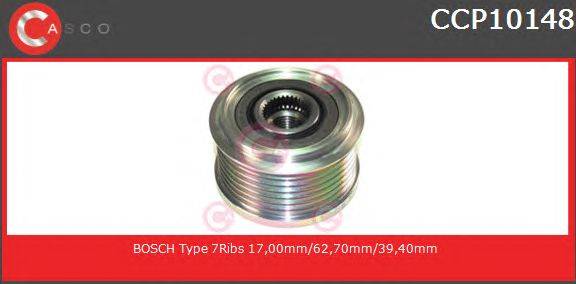 Ременный шкив, генератор CASCO CCP10148