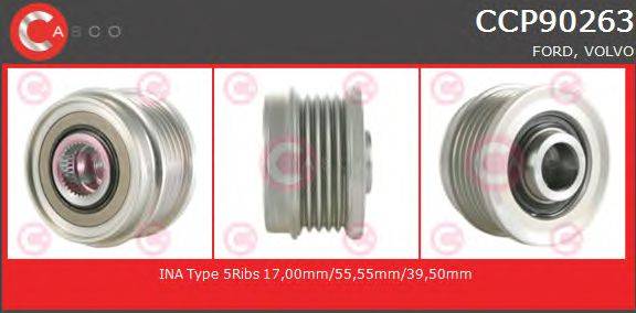 Ременный шкив, генератор CASCO CCP90263