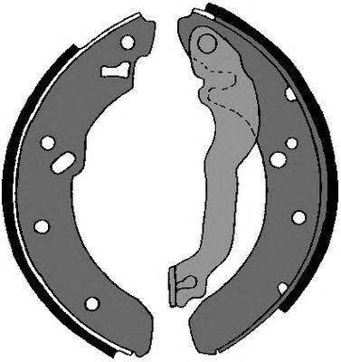 Комплект тормозных колодок VEMA 84559