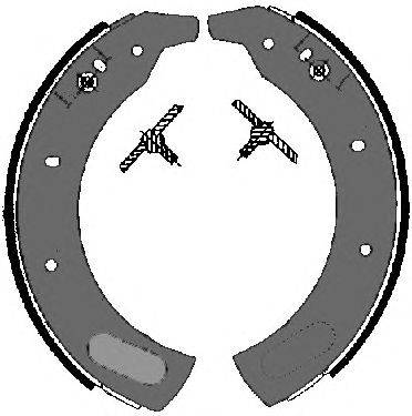 Комплект тормозных колодок VEMA 84611