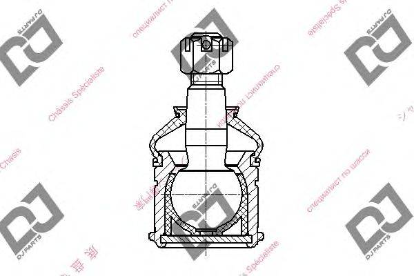 Несущий / направляющий шарнир DJ PARTS DB1047