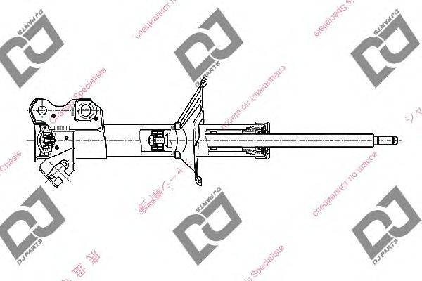 Амортизатор DJ PARTS DS1108GS