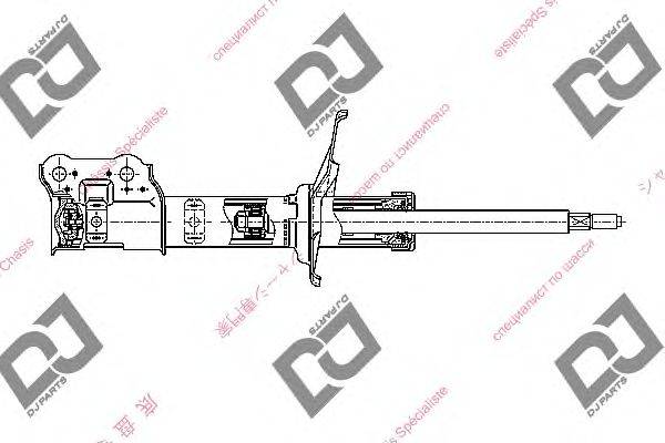 Амортизатор DJ PARTS DS1262HS