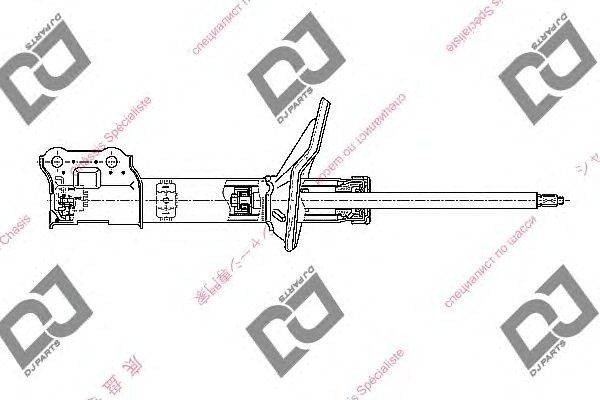 Амортизатор DJ PARTS DS1267GS