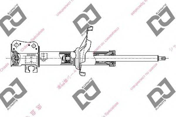 Амортизатор DJ PARTS DS1080HS