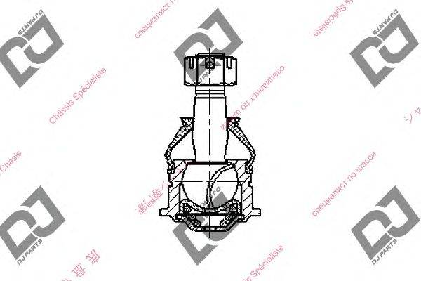 Несущий / направляющий шарнир DJ PARTS DB1296