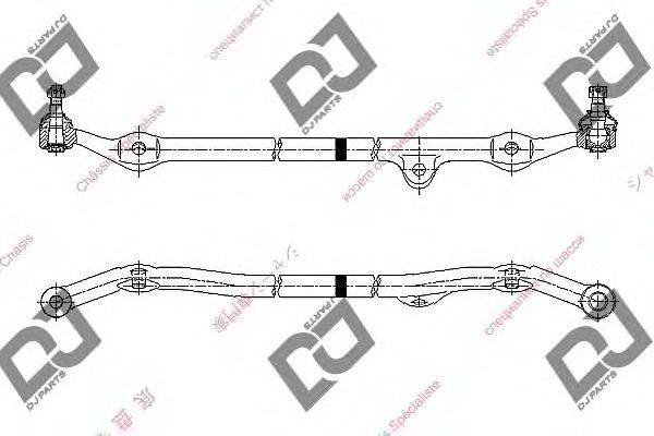 Продольная рулевая тяга DJ PARTS DC1018