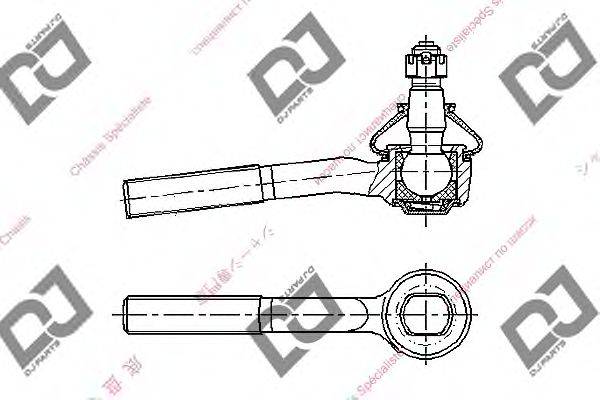 Наконечник поперечной рулевой тяги DJ PARTS DE1034