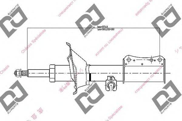 Амортизатор DJ PARTS DS2217GS