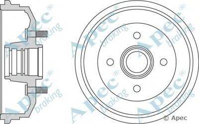 Тормозной барабан APEC braking DRM9101