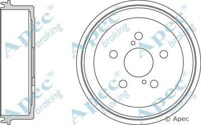 Тормозной барабан APEC braking DRM9106