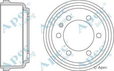 Тормозной барабан APEC braking DRM9708