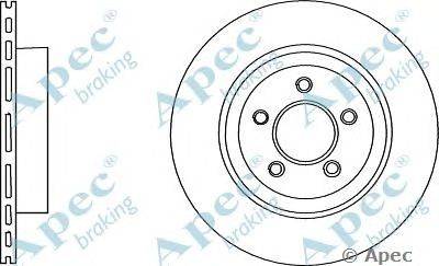 Тормозной диск APEC braking DSK2899