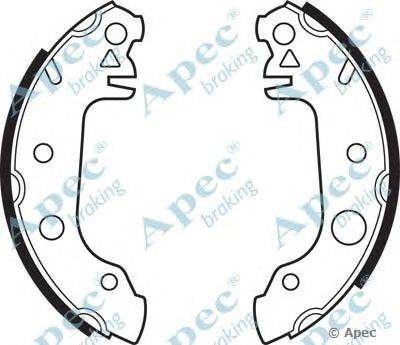 Тормозные колодки APEC braking SHU100