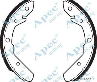 Тормозные колодки APEC braking SHU119
