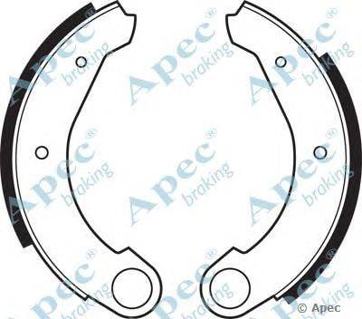 Тормозные колодки APEC braking SHU15