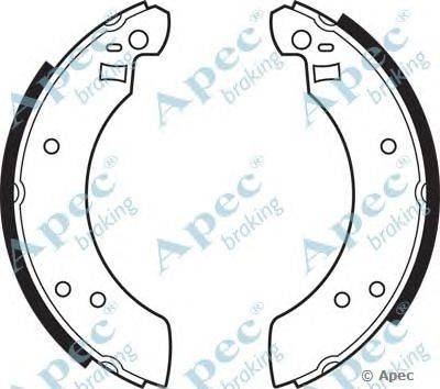 Тормозные колодки APEC braking SHU248