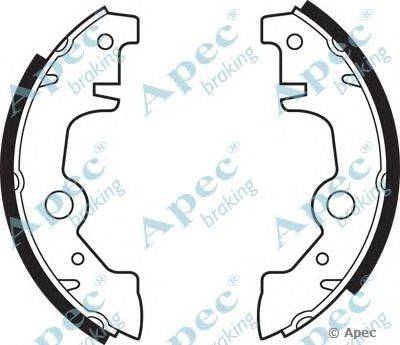 Тормозные колодки APEC braking SHU36