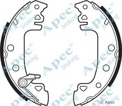 Тормозные колодки APEC braking SHU371