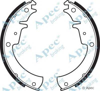 Тормозные колодки APEC braking SHU373