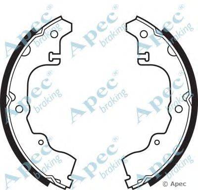 Тормозные колодки APEC braking SHU381