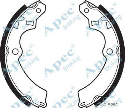 Тормозные колодки APEC braking SHU405
