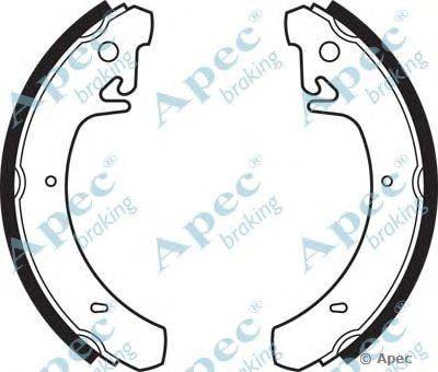 Тормозные колодки APEC braking SHU406