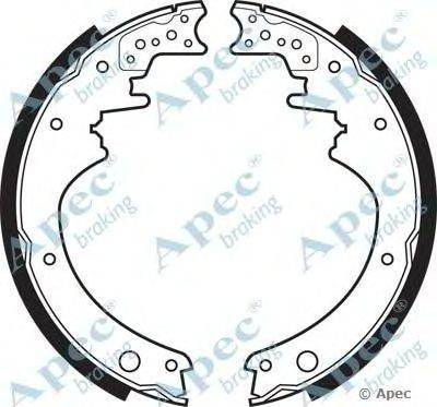 Тормозные колодки APEC braking SHU419