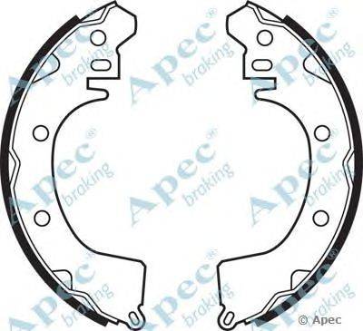 Тормозные колодки APEC braking SHU439