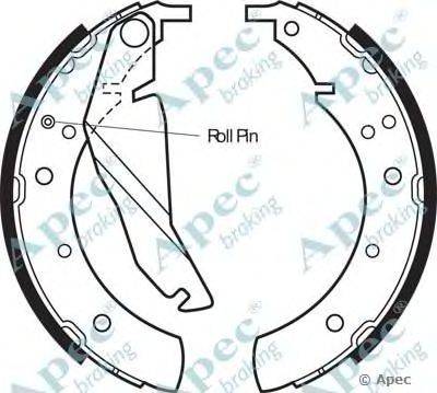 Тормозные колодки APEC braking SHU452