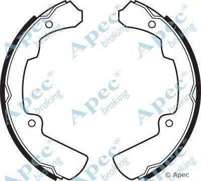 Тормозные колодки APEC braking SHU457