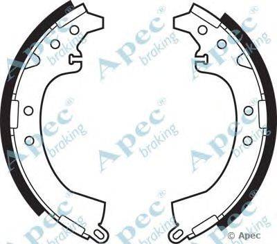 Тормозные колодки APEC braking SHU484