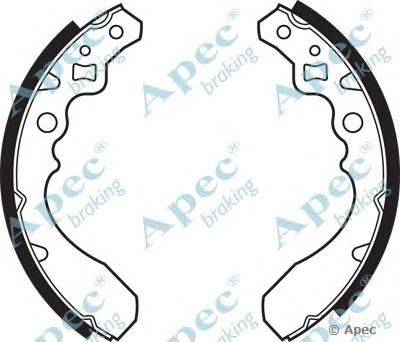 Тормозные колодки APEC braking SHU490