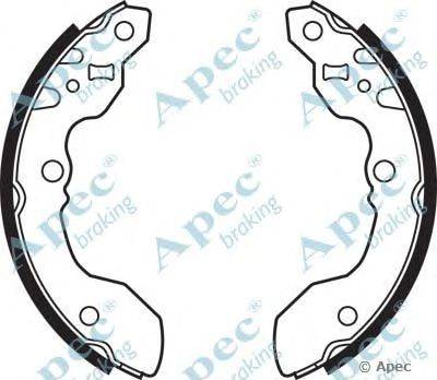Тормозные колодки APEC braking SHU534