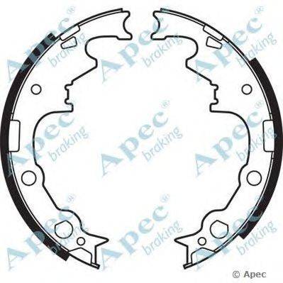 Тормозные колодки APEC braking SHU608