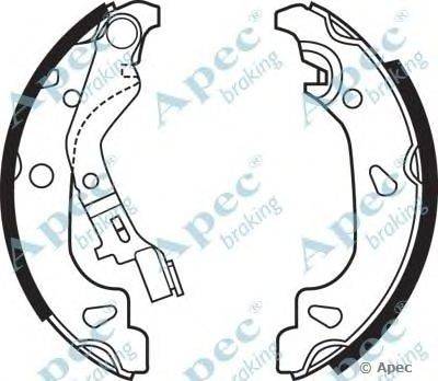 Тормозные колодки APEC braking SHU623