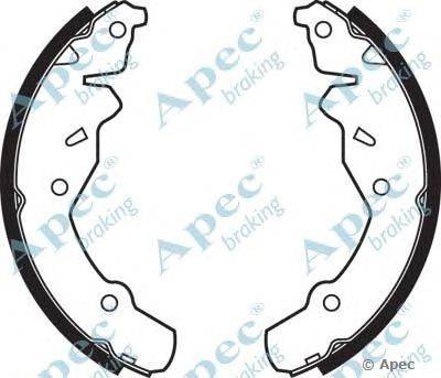 Тормозные колодки APEC braking SHU628