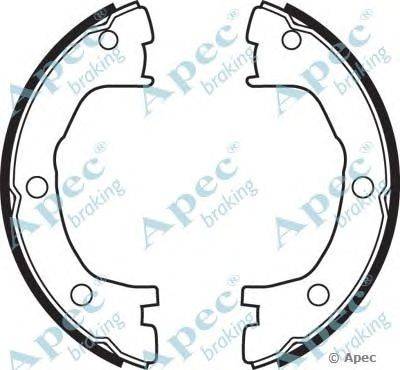 Тормозные колодки APEC braking SHU639