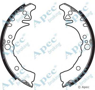 Тормозные колодки APEC braking SHU652